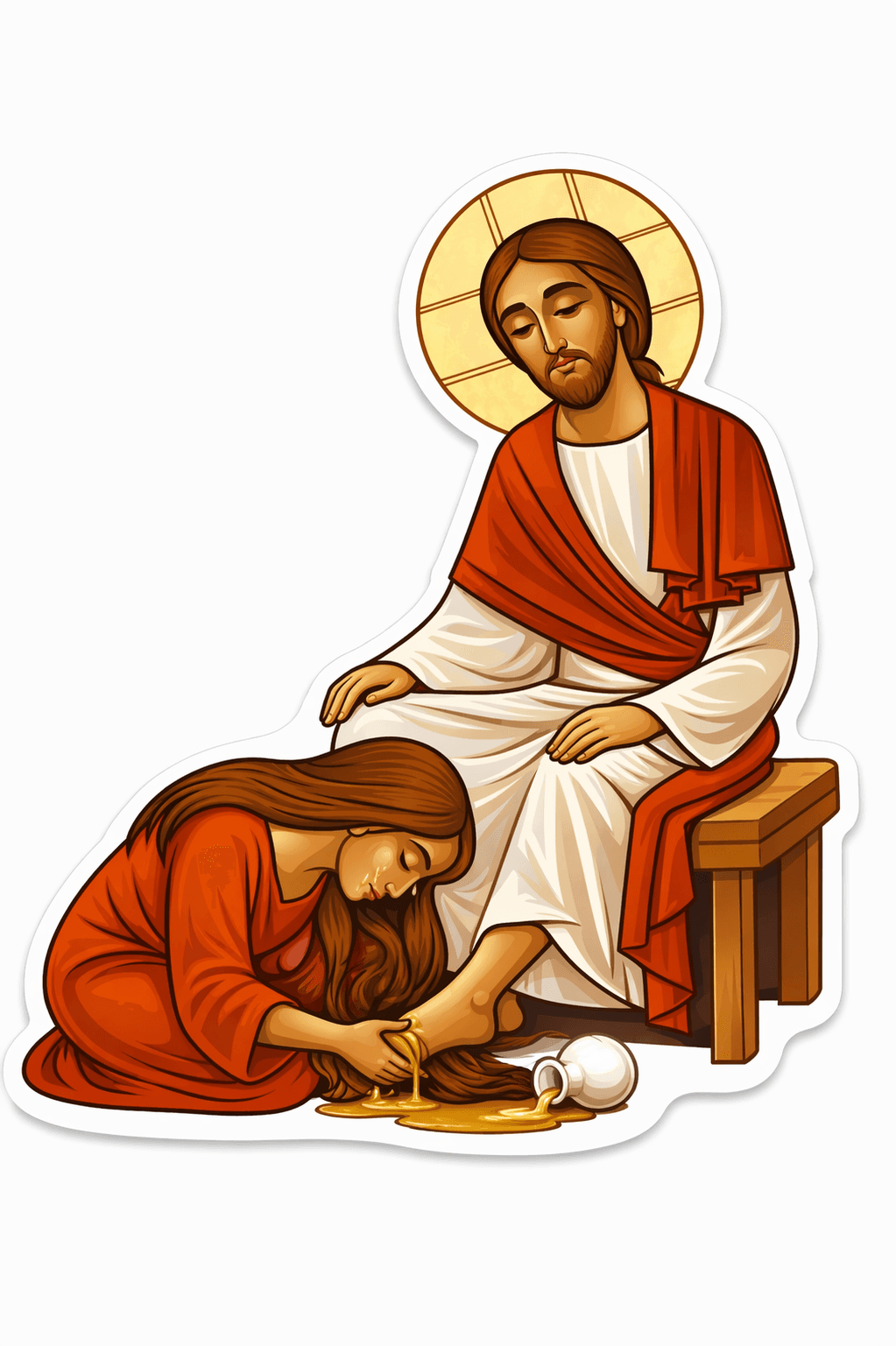 Anointing at Jesus' Feet